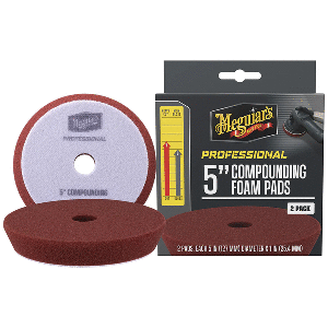 Meguiar's Professional 5"  Foam Compound Pads 2 Pack