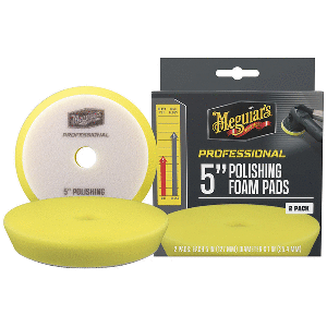 Meguiar's Professional 5" Polishing Foam Pads 2 Pack