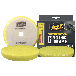 Meguiar's Professional 6" Polishing Foam Pads 2 Pack