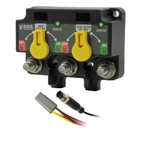Egis Xd Nmea 2000 Dual Relay/vsr W/knobs 8p Dt