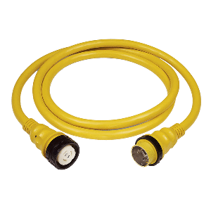 Marinco 50amp 125/250v Shore Power Cable 75' Yellow