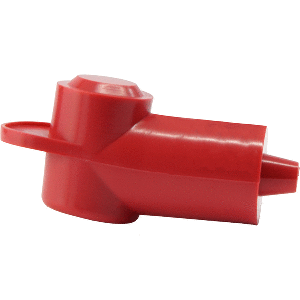 Egis Cable Cap Stud Insulator 10-18awg Red 3 Pack