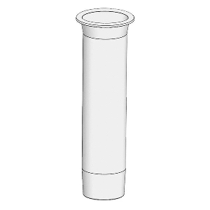 Taco Rod Holder Liner For 2300 Series Rod Holders White