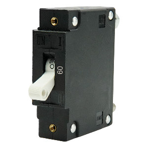 Egis C Series White Toglle Panel Mount Circuit Breaker