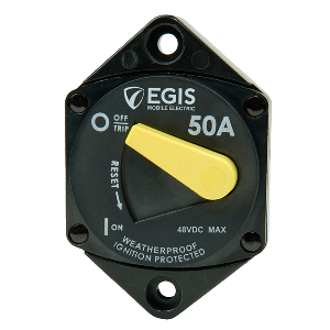 Egis 50a Panel Mount Circuit Breaker 87 Series