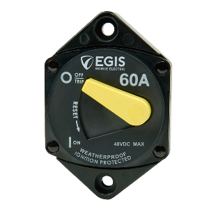 Egis 60a Panel Mount Circuit Breaker 87 Series