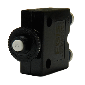 Egis 3a Push Button Panel Mount Circuit Breaker Screw