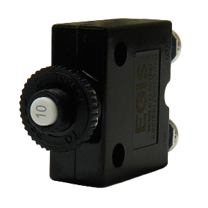 Egis 10a Push Button Panel Mount Circuit Breaker Screw