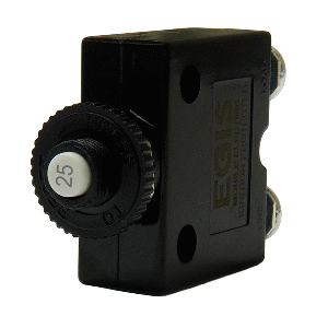 Egis 25a Push Button Panel  Mount Circuit Breaker Screw