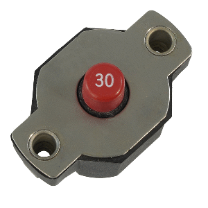 Egis 30a Push Button Reset Only Circuit Breaker Med Duty