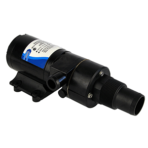 Jabsco Sealed Macerator Pump 1-1/2" In - 1" Out 12v