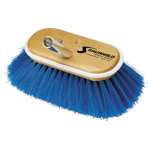 Shurhold 6" Deck Brush Extra Soft Blue Nylon
