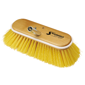 Shurhold 10" Deck Brush Medium Yellow Polystyrene