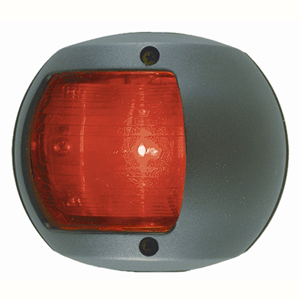 Perko Led Side Light 12v Red W/ Black Plastic