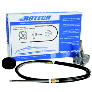 Uflex Rotech 13' Steering Pack Includes Cable Bezel Helm