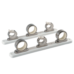 Taco 3 Rod Hanger W/poly Rack Polished Ss