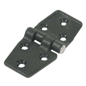 Whitecap Door Hinge 1-1/2" X 3" Black Nylon