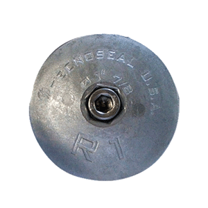Tecnoseal R1 Rudder Anode Zinc 1-7/8" Diameter