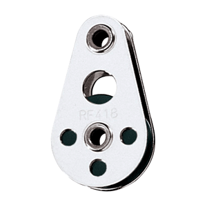 Ronstan Wire Block Tube Rivet Top Nylatron Sheave