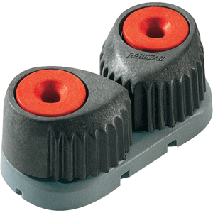 Ronstan Small T-cleat Cam Cleat Red W/grey Base
