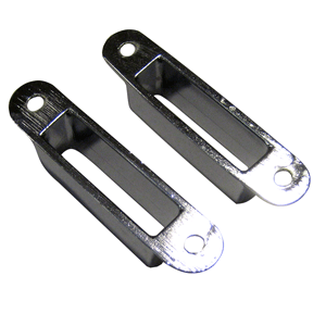 Perko Boat Cover Sockets Pair Chrome Plated Zinc