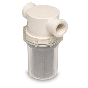 Shurflo 3/4" Raw Water Strainer W/ Bracket & Fittings