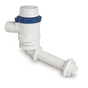 Shurflo Pirnaha 800 Angled Port Livewell Pump 12vdc 3/4"