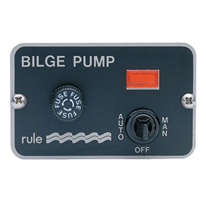 Rule Deluxe 3 Way Panel Lighted Switch F/ Auto Float