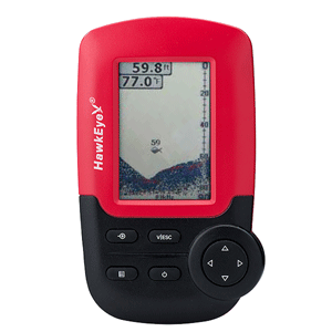 Hawkeye Fishtrax Color Portable Fish Finder