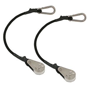 Taco Shock Cord With Roller (pair)