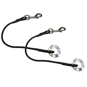 Taco Shock Cord With Glass Eye (pair)
