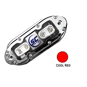 Shadow-caster Cool Red 4 Led  Underwater Light W/20 Ft