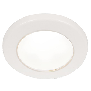 Hella Euroled 75 3" Round 12v White Screw Mount White