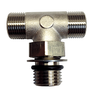Uflex Boss Style T-fitting Nickel F/ Dual Helm Install