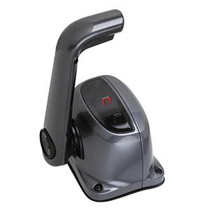 Uflex Single Lever Controls W/ Neutral Lock Wo Trim Black