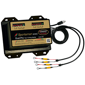 Dual Pro Sportsman Series 20a 2 Bank Battery Charger