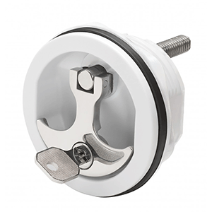 Whitecap Compression Handle Cp Zamaz/white Nylon Locking