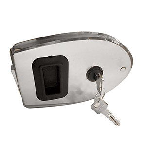 Southco Sliding Action Latch Weatherproof Lock Oval Ss