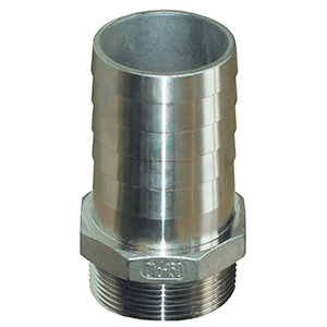 Groco 3/4" Npt X 3/4" Id Hose Barb Straight Fitting