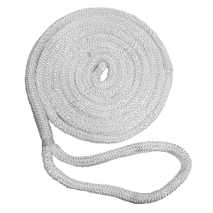 New England Rope 5/8" X 35' Nylon Double Braid Dock Line
