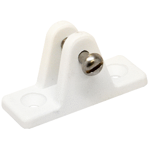 Sea Dog Nylon Angled Deck Hinge White