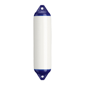 Polyform F-1 Twin Eye Fender 6" X 24" White