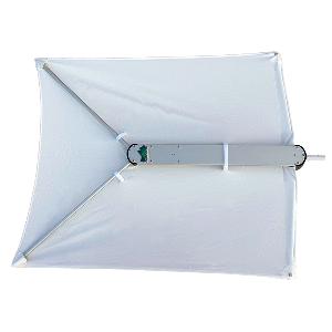 Taco Shadefin With White  Fabric & Bag