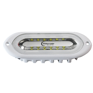 Shadow-caster Flush Mount Spreader Light White/blue/red