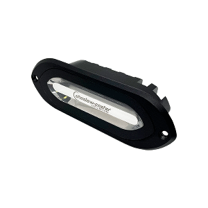 Shadow-caster Flush Mount Spreader Light Rgbw Black