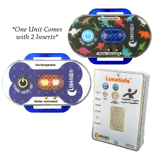 Lunasea Child/pet Safety Water Activated Strobe Light W/ Rf