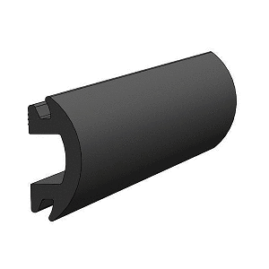 Taco 70' Flexible Black Rub Rail Insert 1-13/16" X 1/2"