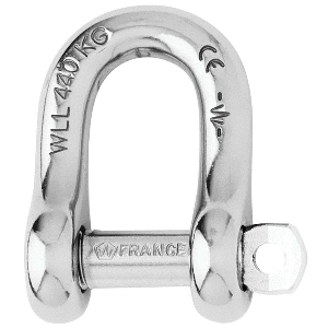 Wichard 3/16 Captive D Shackle