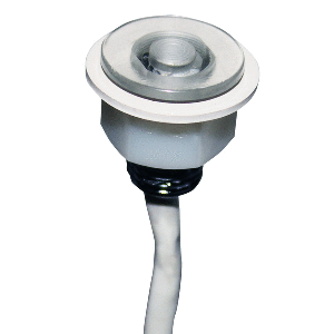 Shadow-caster Round Accent  Light Rgb Clear Polycarbonate