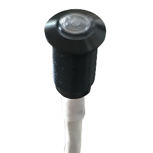 Shadow-caster Round Accent Light Rgb Black Annodized